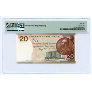 20 złotych 2011 - Maria Skłodowska Curie - PMG 66 EPQ