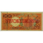 100 złotych 1990 - seria H - NIEOBIEGOWY - PMG 65 EPQ