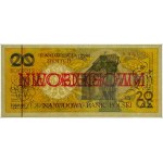 20 złotych 1990 - seria E - NIEOBIEGOWY - PMG 65 EPQ