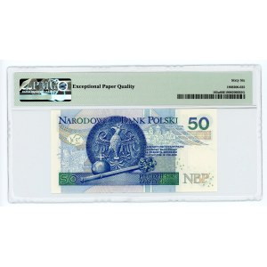 50 złotych 2012 - seria AK - PMG 66 EPQ