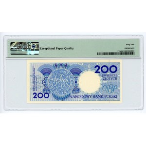 200 złotych 1990 - seria C - PMG 65 EPQ