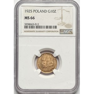 Boleslaw the Brave - 10 gold 1925 - NGC MS 66
