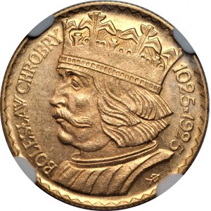 Boleslaw the Brave - 10 gold 1925 - NGC MS 66