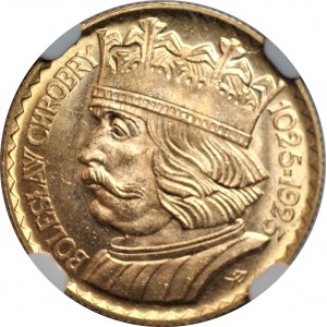 Boleslaw the Brave - 10 gold 1925 - NGC MS 66