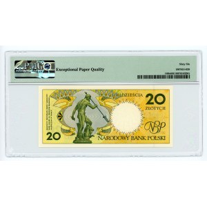 20 złotych 1990 - seria A - PMG 66 EPQ