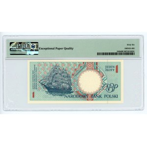 1 złoty 1990 - seria A - PMG 66 EPQ