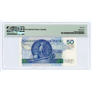 50 złotych 2012 - seria AA - PMG 66 EPQ