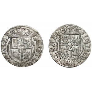 Sigismund III Vasa (1587-1632) - 2 Stück Halbketten 1624 Bromberg (Bydgoszcz)