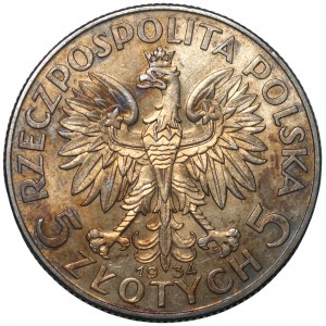 5 zlotých 1934 - Polonia