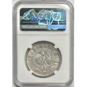 10 złotych 1939 - Józef Piłsudski - NGC AU Details