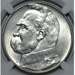 10 gold 1939 - Józef Piłsudski - NGC AU Details