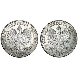 2 x 10 złotych 1932 Polonia