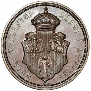 Medaile k 300. výročí polsko-litevsko-ruské unie 1569-1869