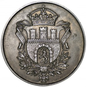 Medal to the President of the Republic of Poland Ignacy Moscicki ... City of Lviv 16 VI 1936