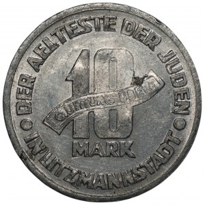 LODZ GETTO - 10 Mark 1943 - Ghetto Litzmannstadt - Aluminium