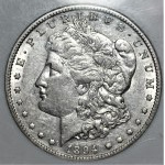 USA - $1 1894 (O) New Orleans - NGC AU53