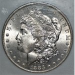 USA - 1 dolar 1883 (O) Nowy Orlean NGC MS 65