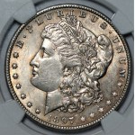USA - 1 dolar 1897 (O) Nowy Orlean NGC AU58