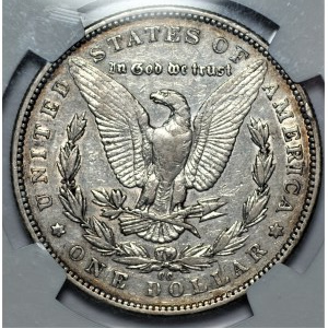 USA - 1 dolar 1890 (CC) Carson City NGC XF 40