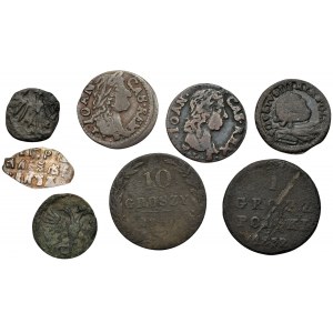 Coin set of 8 pieces
