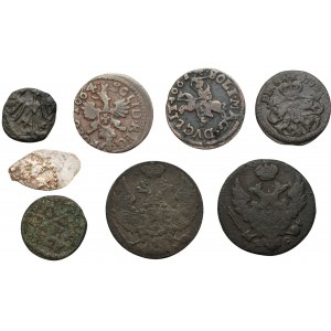 Coin set of 8 pieces