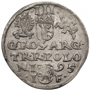 Sigismund III Vasa (1587-1632) - Crown Troika 1595 - Olkusz