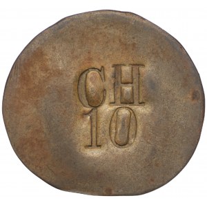 Chlewiska municipality of Kazmierz Wielkopolski - token with a denomination of 10