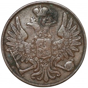 Zabor rosyjski - 3 kopiejki 1850 B.M. Warszawa