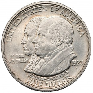 USA - 1/2 dolaru 1923 (S) Monroeova doktrína