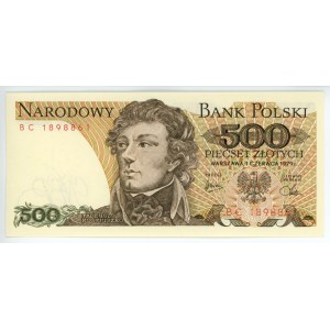 500 Zloty 1979 - Serie BC