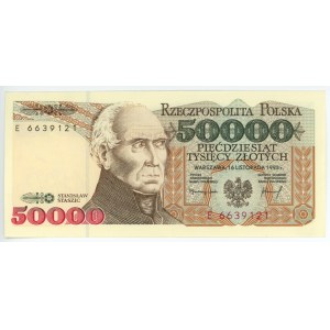 50,000 zloty 1993 - E series