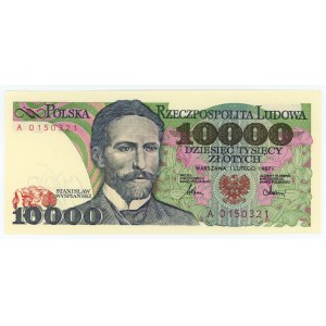 10.000 złotych 1987 - PIERWSZA seria A