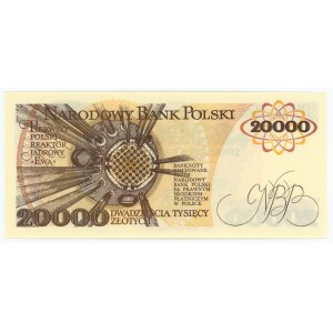 20.000 Zloty 1989 - Serie C
