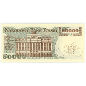 50.000 złotych 1989 - seria AC