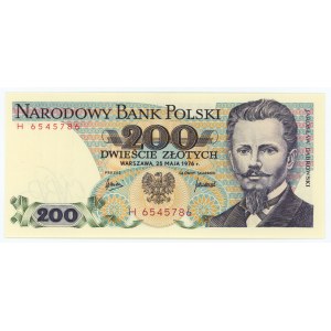 200 Zloty 1976 - Serie H