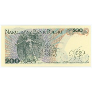 200 złotych 1986 - seria DF