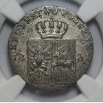 Novembrové povstanie - 10 groszy 1831 - Varšava KG - NGC AU55 - ohnuté orlie labky