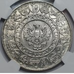 100 gold 1966 - Mieszko and Dabrowka - NGC MS66