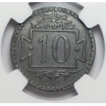 Freie Stadt Danzig - 10 fenig 1920 - NGC UNC Podrobnosti