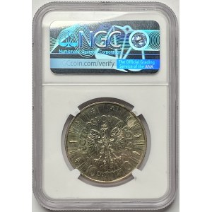 10 Zloty 1934 - Józef Piłsudski - NGC UNC Details