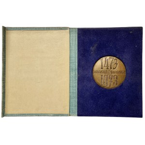 Medal wraz z etui - W 500 rocznicę urodzin Mikołaja Kopernika 1973