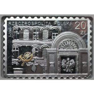PLN 20, 2021 - Defense of the Polish Post Office German Aggression against Poland - NGC PF70 ULTRA CAMEO
