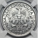 2 zlaté 1958 - Berry NGC MS65