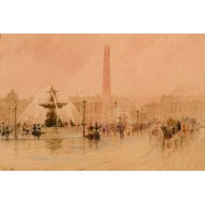 Jean-Jacques Francisque GARAT [1853-ok. 1914], Place de la Concorde