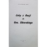 KOT STANISŁAW. Listy z Rosji do Gen. Sikorskiego. Londyn 1955/56. Skład główny : Jutro Polski. Druk St...