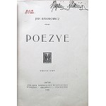 KASPROWICZ JAN. Poezye. Wydanie nowe. Lwów 1905. Nakładem Towarzystwa Wydawniczego. Druk. W. l...