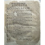 ŻUCHOWSKI STEFAN. Process kryminalny o Niewinne Dziecię Jerzego Krasnowskiego, już to trzecie, Roku 1710...