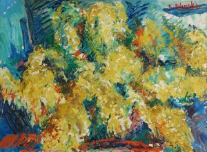 Roman BILIŃSKI (1897-1981), Mimozy, 1980