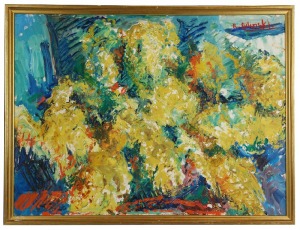 Roman BILIŃSKI (1897-1981), Mimozy, 1980