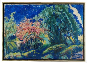 Roman BILIŃSKI (1897-1981), Kwitnące drzewo [Albero fiorito - Villa Ortensia], 1961
